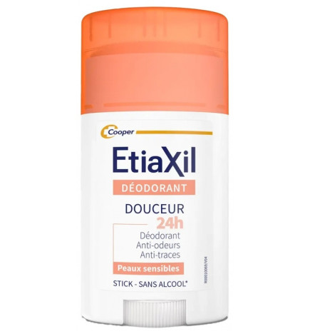 ETIAXIL – Déodorant douceur 24 h stick, 40 g