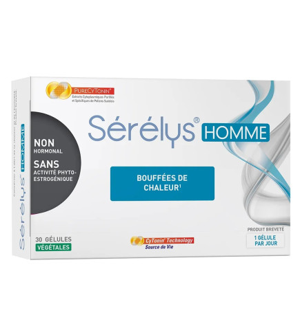 UPSA – Sérélyspharma Homme Bouffées de Chaleur, 30 Comprimés