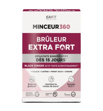 Eafit – Minceur 360 Brûleur Extra Fort x60 Comprimés