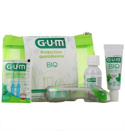 GUM – Trousse Voyage Protection Quotidienne