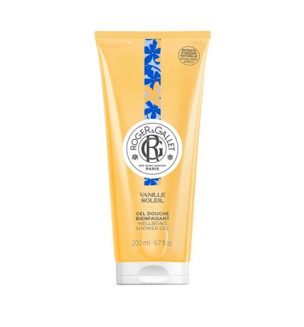 Roger & Gallet – Vanille Soleil Gel Douche Bienfaisant, 200 ml