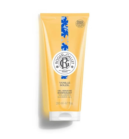 Roger & Gallet – Vanille Soleil Gel Douche Bienfaisant, 200 ml
