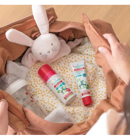 Puressentiel – Kit AntiPique Bébé, Spray Répulsif 60ml et Crème Apaisante 30ml