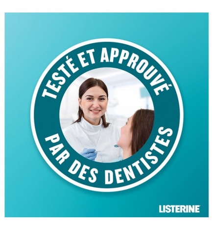 Listerine – Bain de Bouche Fraîcheur Goût Plus Léger 500ml