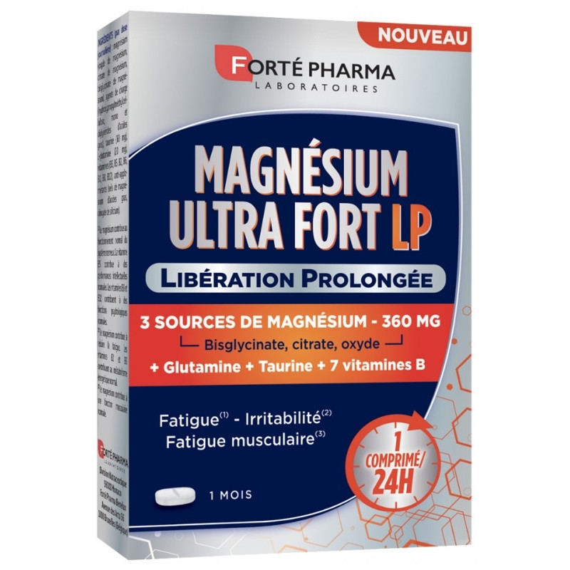 Forté Pharma – Magnésium Ultra Fort 360 mg, 30 comprimés