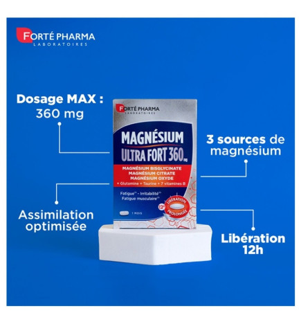 Forté Pharma – Magnésium Ultra Fort 360 mg, 30 comprimés
