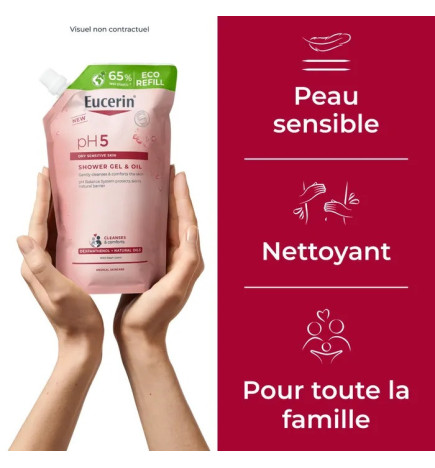 Eucerin – Ph5 Recharge GelHuile de Douche 400ml
