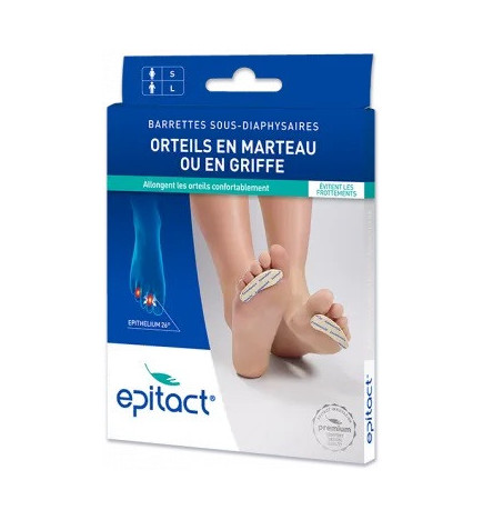 Epitact – Barrettes Sous-Diaphysaires Taille Femme x2 Barrettes
