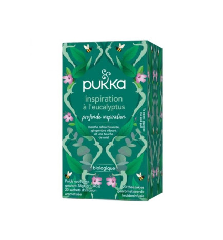Pukka – Infusion Inspiration à l’Eucalyptus Bio x20