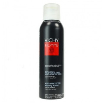 Vichy Homme Mousse à Raser Anti-Irritations 200 ml