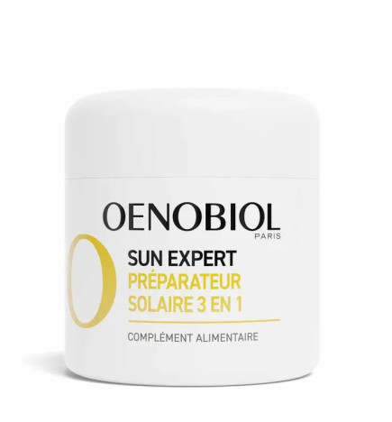 OENOBIOL – Sun Expert préparateur solaire 3 en 1 triple action, 2 x 30 capsules