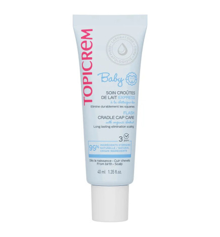 Topicrem – Bébé Soin Croûtes de Lait Express dès la Naissance 40 ml