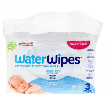 Waterwipes Lot de 3x60...