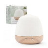 Pranarôm Cera Diffuseur Bois et Céramique Avec Lumière Méditation