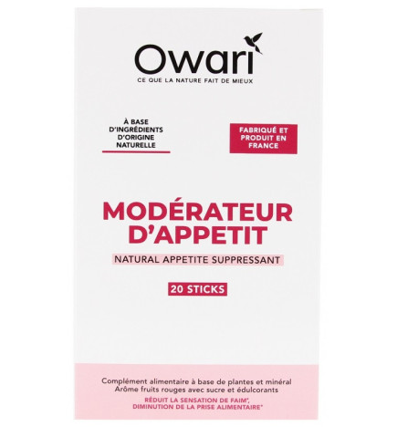 Owari – Modérateur d'Appétit x20 Sticks