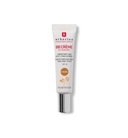 Erborian – BB Crème au Ginseng SPF20 Teinte Caramel 15 ml