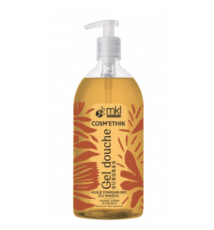 MKL – Cosm'Ethik Gel Douche Surgras Huile d'Argan du Maroc 1L