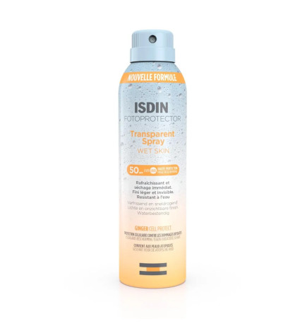 Isdin – Spray Crème Solaire Corps SPF50 Fotoprotector 250ml
