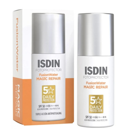 Isdin – FusionWater Magic Repair Crème Solaire SPF50 50ml