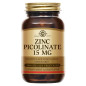 Solgar – Zinc picolinate 15 mg, x100 gélules végétales