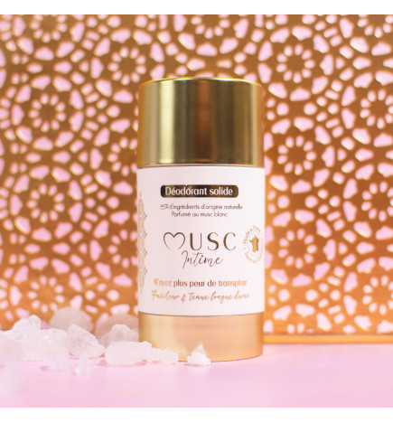 Musc Intime – Déodorant naturel Monoï Oriental, 50 g