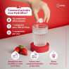 Upsa Hydrafizz Hydra + Goût Fraise, 16 Comprimés Effervescents
