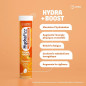 UPSA – Hydrafrizz Hydra+ Boost Goût Orange, 16 Comprimés Effervescents