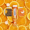 Upsa Hydrafrizz Hydra + Boost Goût Orange, 16 Comprimés Effervescents