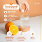 UPSA – Hydrafrizz Hydra+ Boost Goût Orange, 16 Comprimés Effervescents