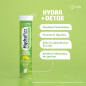 UPSA – Hydrafrizz Hydra+ Détox Goût Orange, 16 Comprimés Effervescents