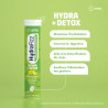 Upsa Hydrafrizz Hydra + Détox - Goût Orange, 16 Comprimés Effervescents