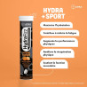 Upsa Hydrafrizzn Hydra + Sport Goût Orange, 16 Comprimés Effervescents