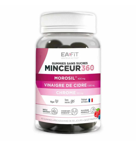 Eafit – Minceur Active Minceur 360 Morosil 40 gummies