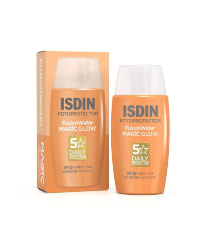 Isdin – Fusion Water Magic Glow Crème Solaire SPF50 50ml