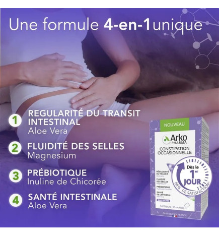 Arkogégules – Constipation occasionnelle, 10 sachets