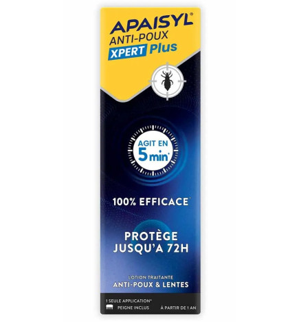 Apaisyl –  Anti-Poux & Lentes Lotion Xpert Plus 200ml