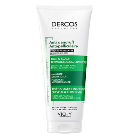 Vichy – Dercos après-shampooing anti-pelliculaire, 200 ml