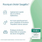 Saugella – Antiseptique Naturel Lingettes Intimes Nettoyantes Protection Active, x10