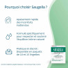 Saugella Antispetique Naturel Lingettes Intimes Nettoyantes Protection Active x10