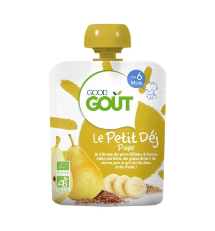 Good Goût – Le Petit Déj Poire – Dès 6 mois – 70g