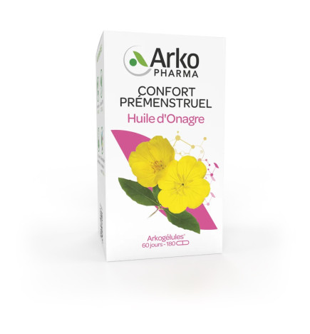 Arkogégules – Huile d’onagre, 180 gélules