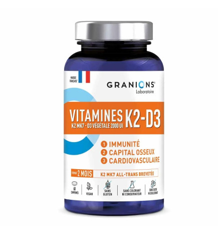 Granions – Vitamines K2D3 60 comprimés