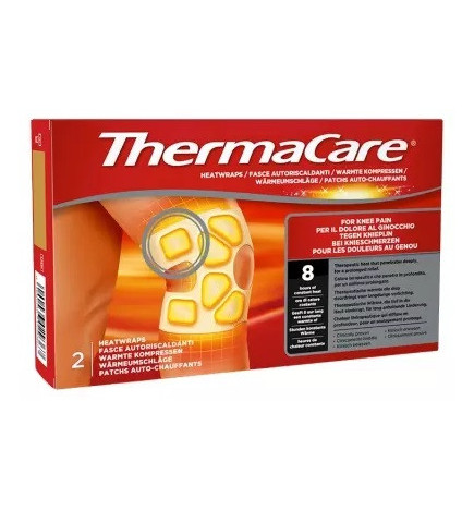 Thermacare – Patch auto-chauffant 8h douleur genou, 2 patchs