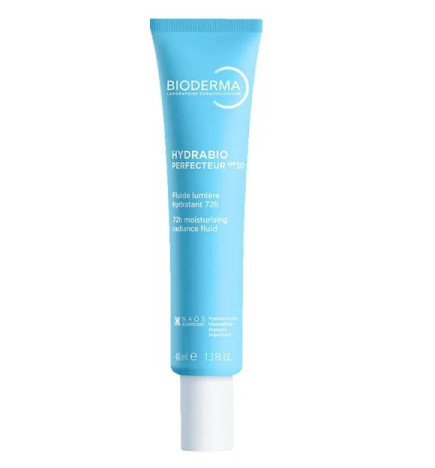 Bioderma – Hydrabio Perfecteur SPF30, fluide lumière hydratant 72 h, 40 ml