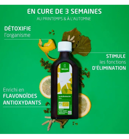 Weleda – Bouleau Jus Bio, 2 x 250 ml