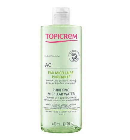 Topicrem – AC Eau Micellaire Purifiante 400 ml