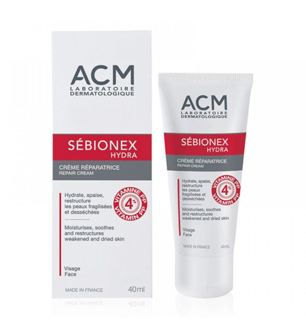 Sébionex – Hydra crème réparatrice, 40 ml