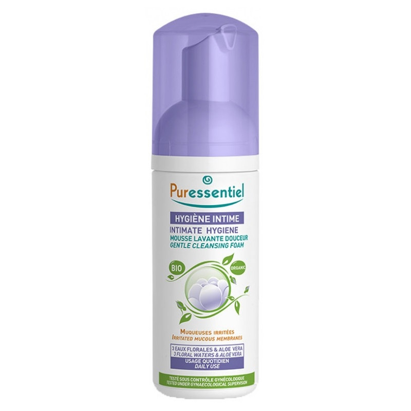 Puressentiel Hygiène Intime Mousse Lavante Douceur Bio 150ml