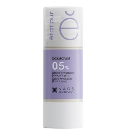 Etat Pur – Actif Pur Bakuchiol 0,5% Rides Profondes Visage et Yeux 15 ml