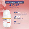 Etiaxil Déodorant Anti-transpirant Aisselles Extrême 96h Roll-on 2x50ml